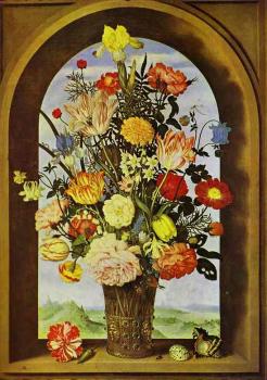 Ambrosius Bosschaert : Flowers